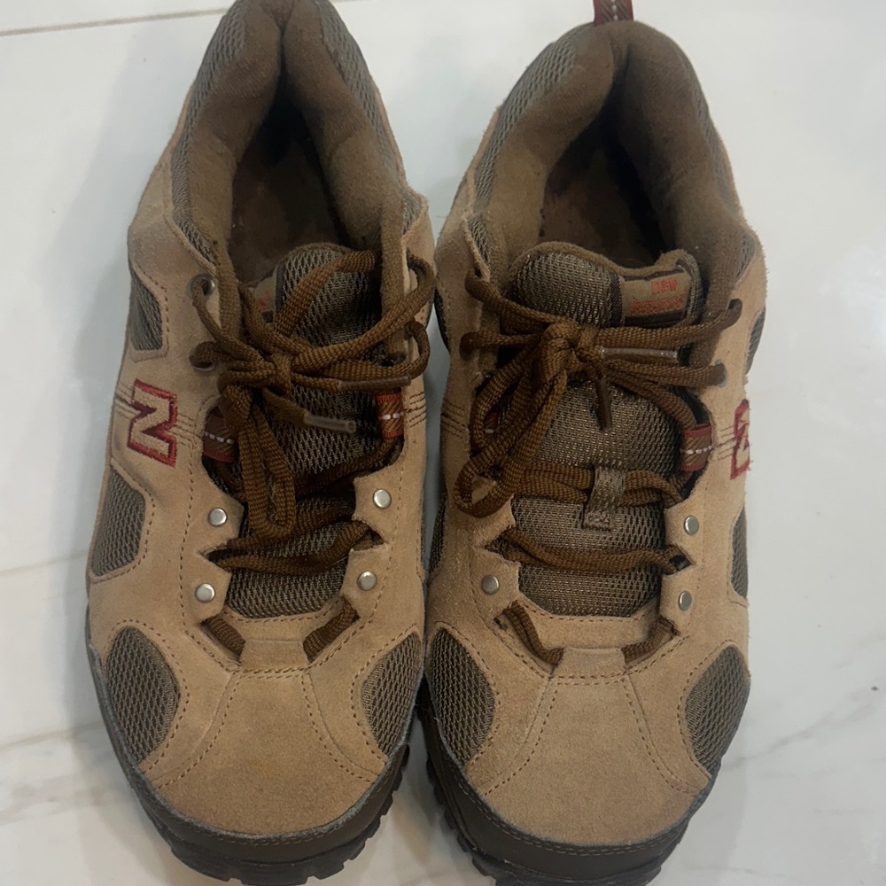 New Balance Brown and Gray Sneakers